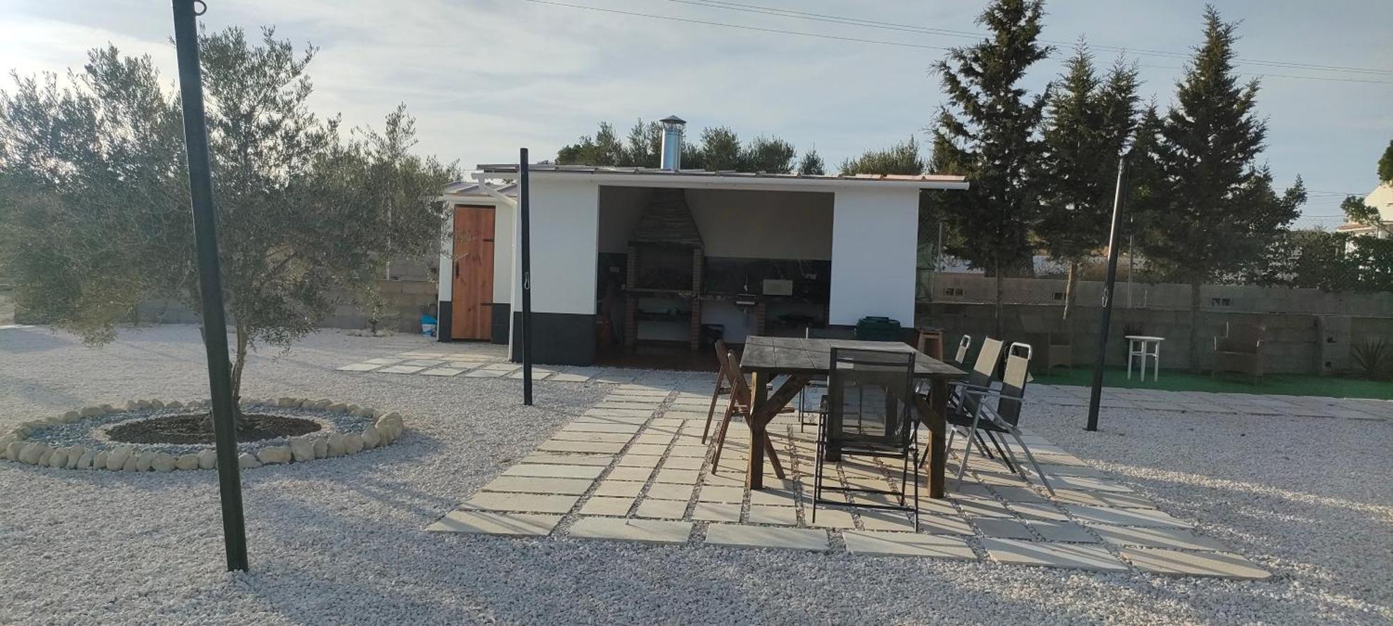 Casa Rural Con Piscina Climatizada Y Barbacoa A 10 Km De Alicante Y Playas, 3000 M2 De Terreno Elche Exterior photo